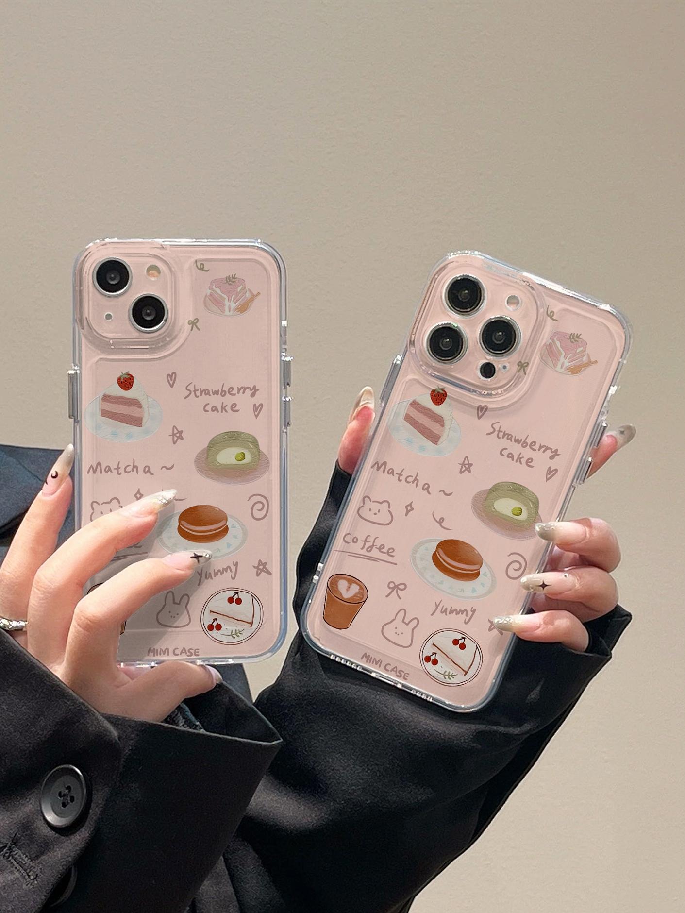 Sweet Strawberry Cake iPhone Case