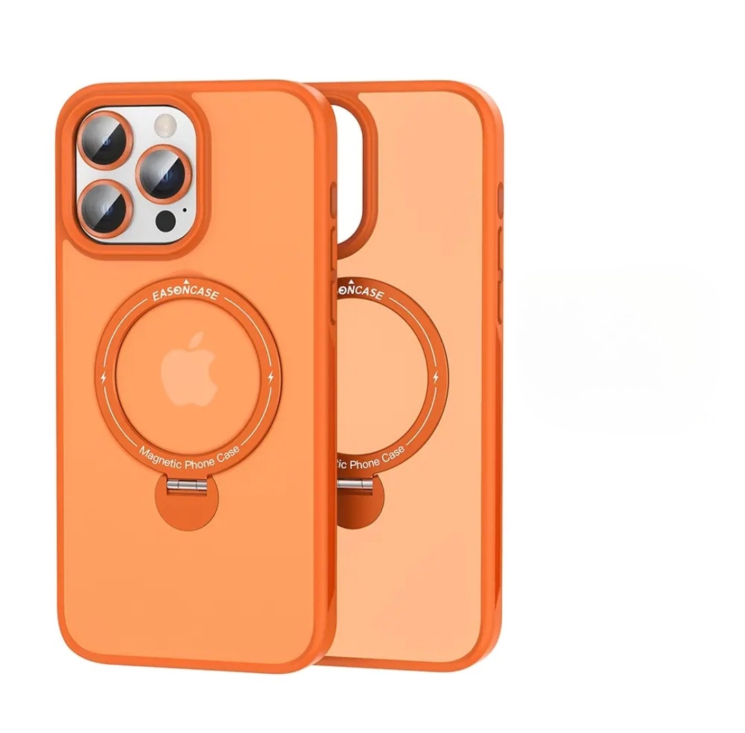360 Rotation kickstand, Shockproof & Magsafe iPhone Case