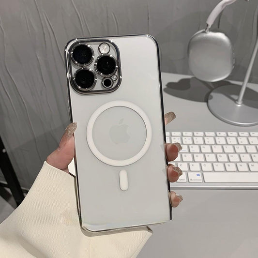 Clear Luxury Magsafe iPhone Case