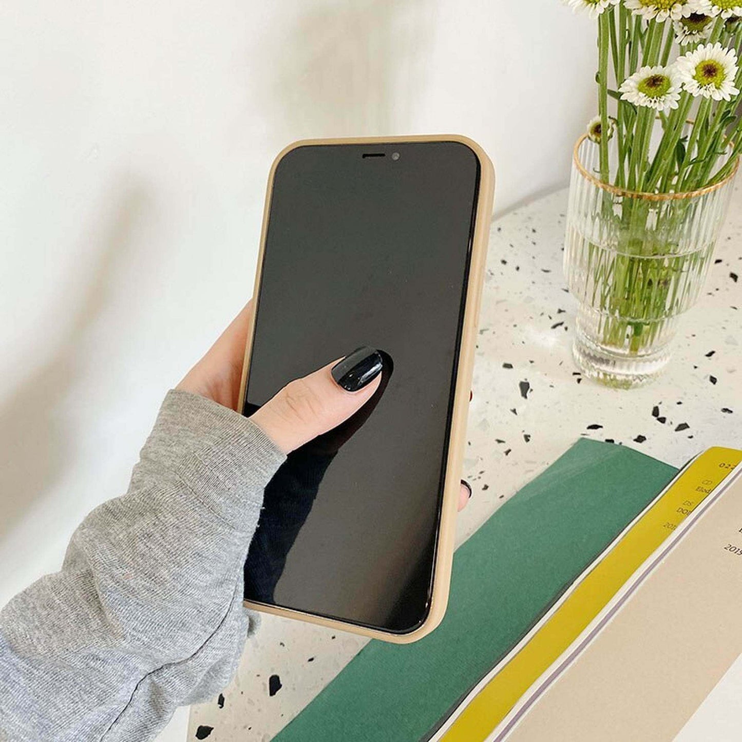Wooden Sawdust iPhone Case