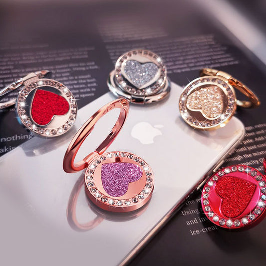 Rhinestone Glitter Love Magsafing iPhone Buckle