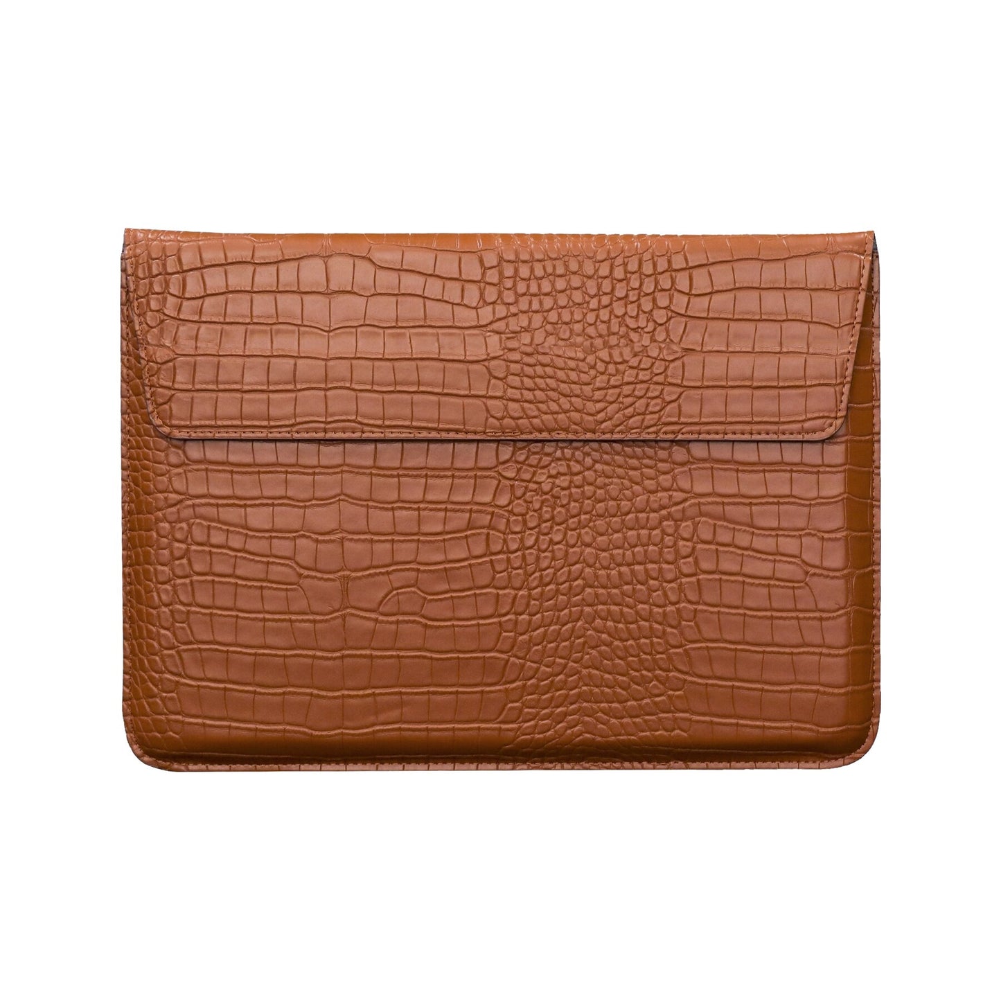 Crocodile Skin Leather iPad/Laptop Sleeve