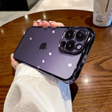 UPGRADED CLEAR SILICONE IPHONE CASE WITH CAMERA PROTECTOR