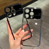 Magsafing Crystal Clear iPhone Case with Camera Protector