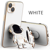 Astronaut Folding Bracket iPhone Case With Camera Protector