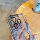 Luxury Electroplating iPhone Case With Camera Protector