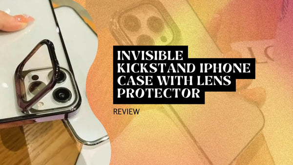 Invisible Kickstand iPhone Case with Lens Protector Review
