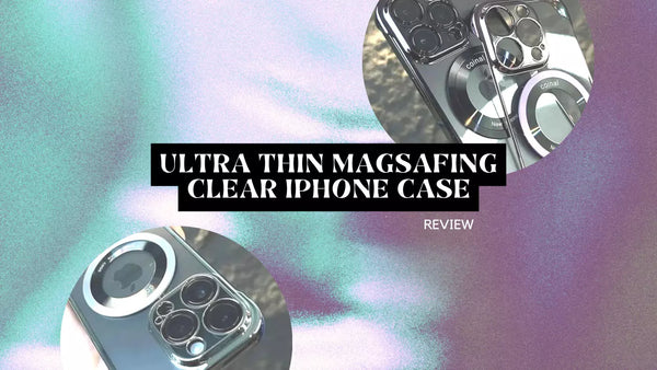 Ultra thin Magsafing Clear iPhone Case Review