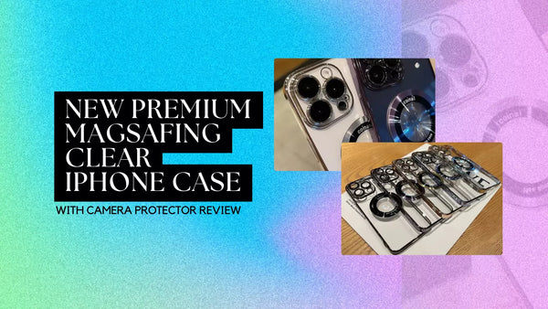New Premium Magsafing Clear iPhone Case with Camera Protector Review