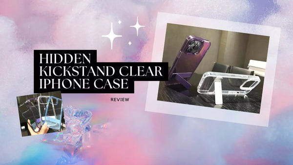 Hidden Kickstand Clear iPhone Case Review