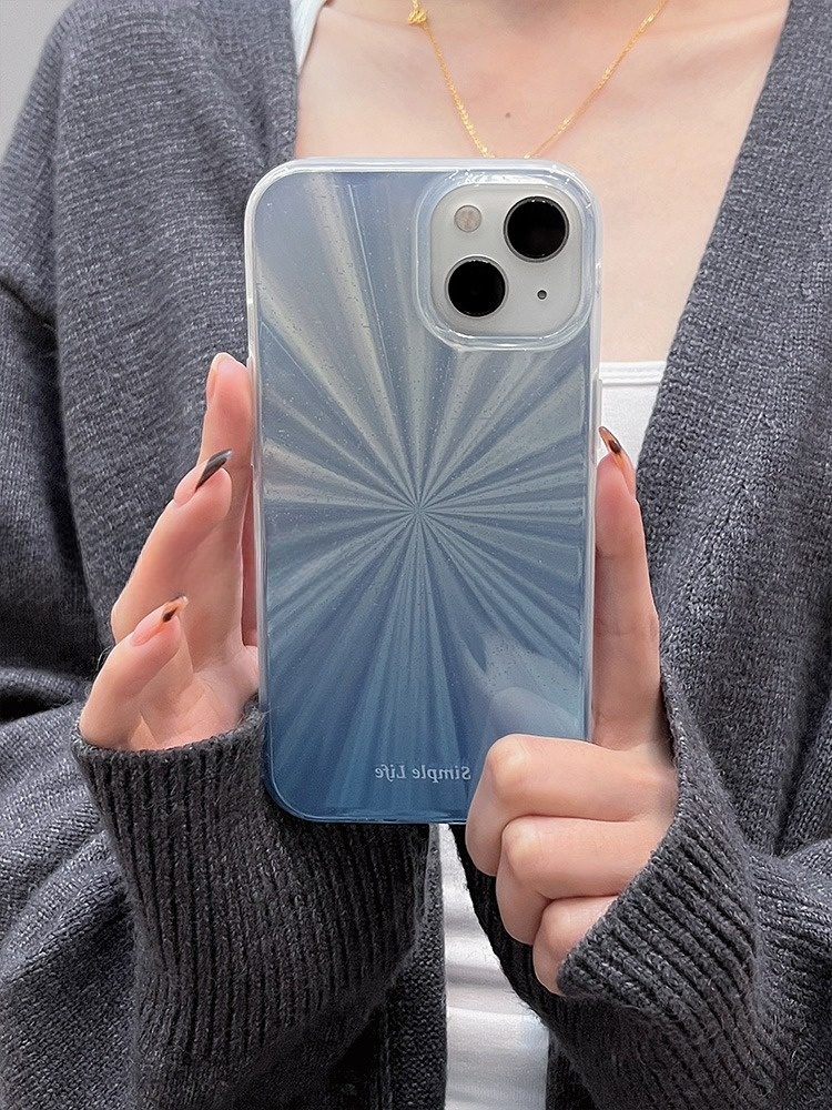 Shimmering Aurora Glitter iPhone Case