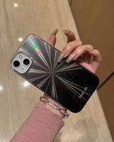 Shimmering Aurora Glitter iPhone Case