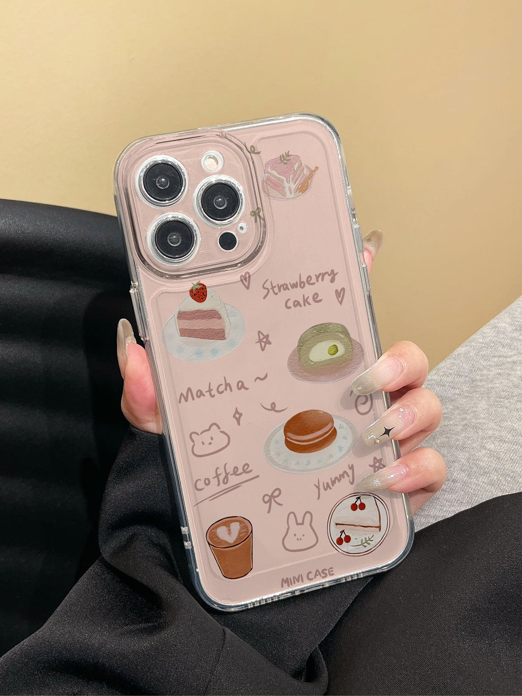 Sweet Strawberry Cake iPhone Case