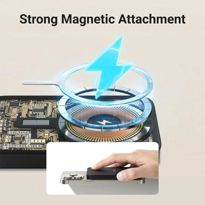 Ultra-thin Magnetic Wireless Power Bank 5000mAh