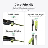 Cable Monster 4-in-1 100W USB-C Cable with Interchangeable Connectors