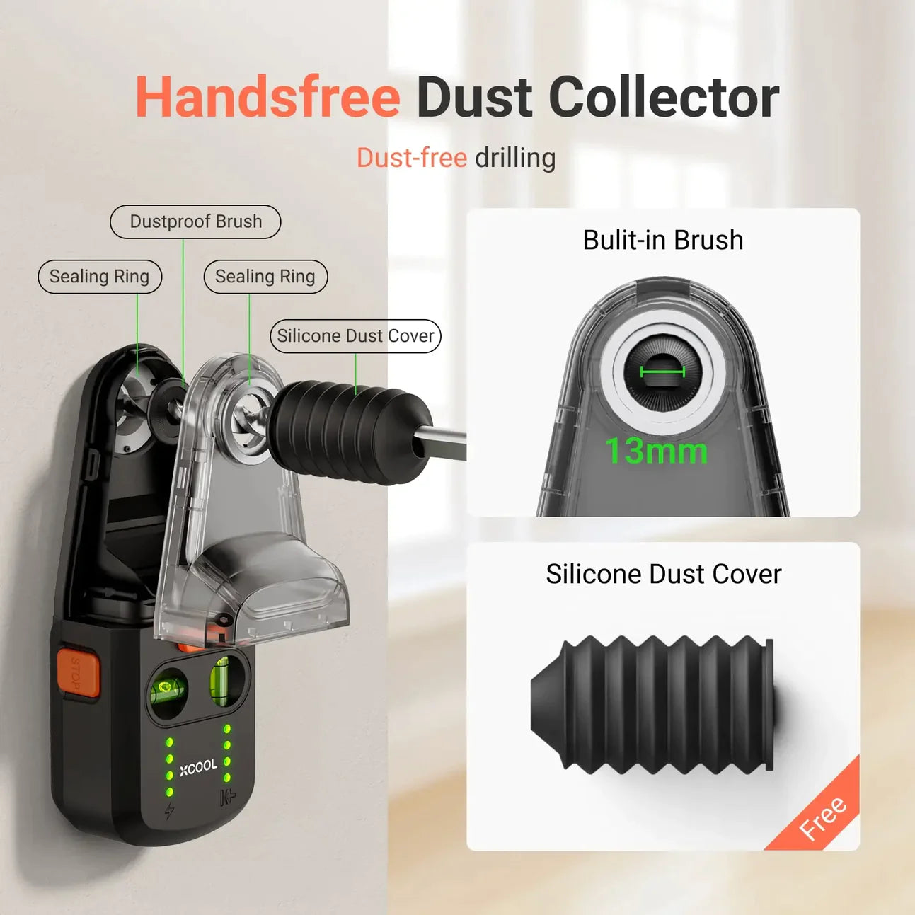 Wallaser 3-in-1 Wall-Mountable Laser Level