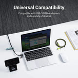 Cable Monster 4-in-1 100W USB-C Cable with Interchangeable Connectors