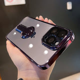 360-degree Rotating Kickstand Clear iPhone Case