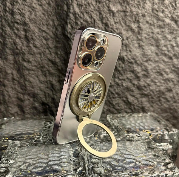 Gyroscope Magnetic Stand iPhone Case