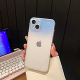 Gradually Transparent Protection iPhone Case