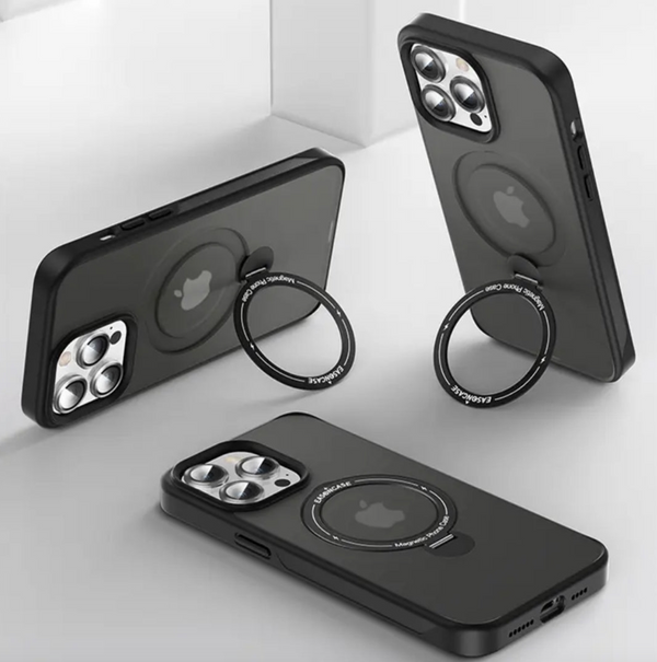 360 Rotation kickstand, Shockproof & Magsafe iPhone Case