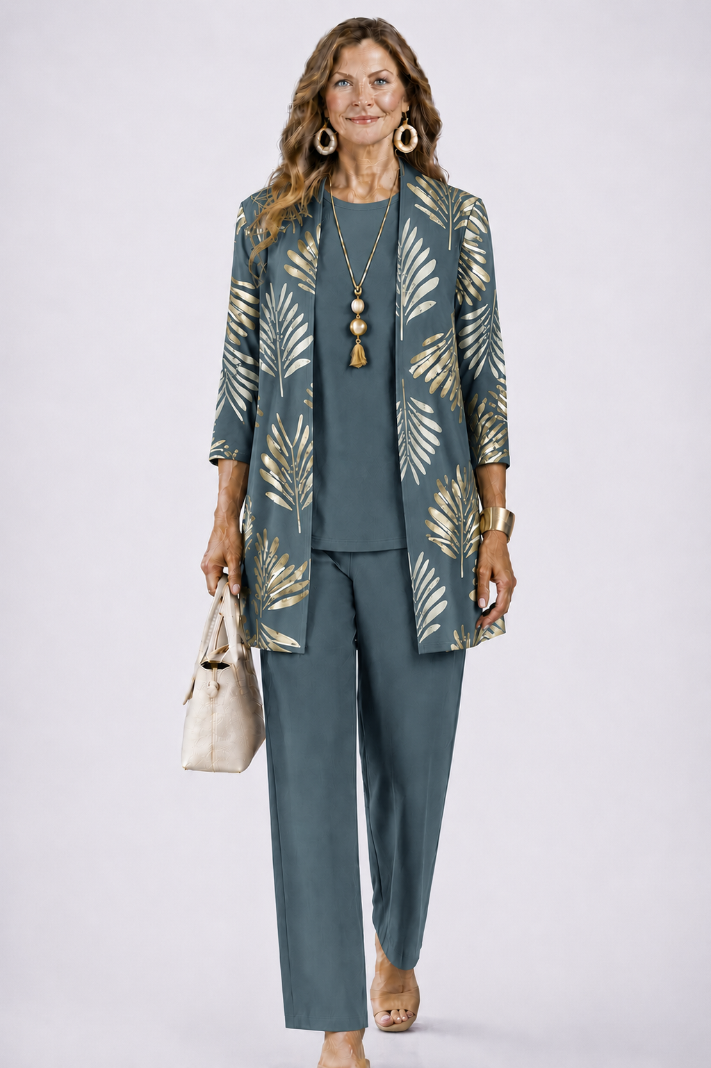 Floral three-piece set