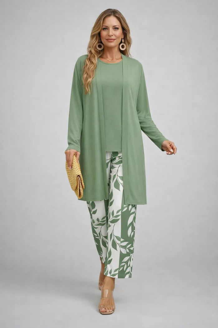 Floral three-piece set