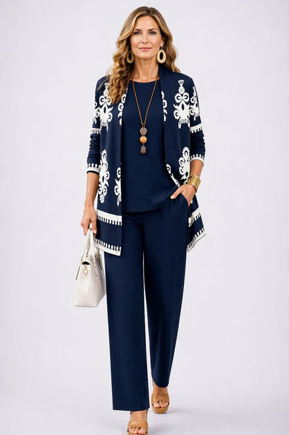 Floral three-piece set