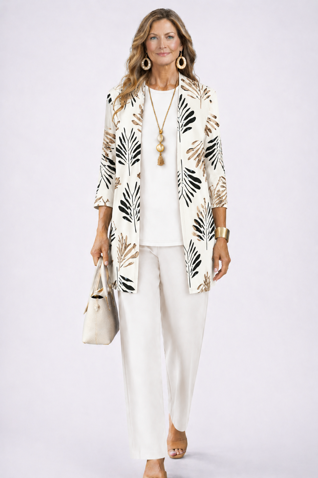 Floral three-piece set