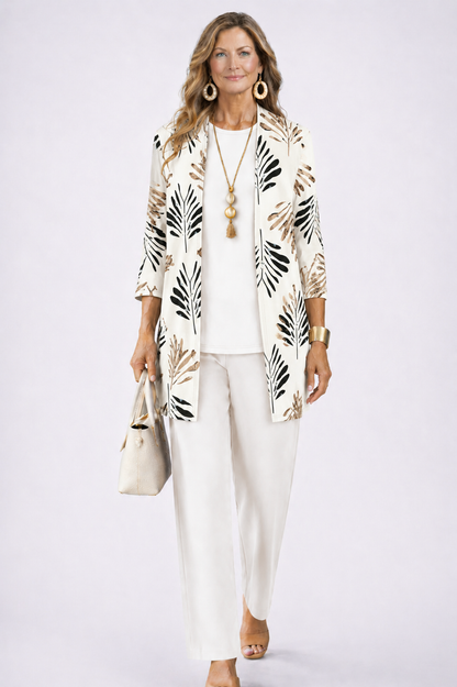 Floral three-piece set
