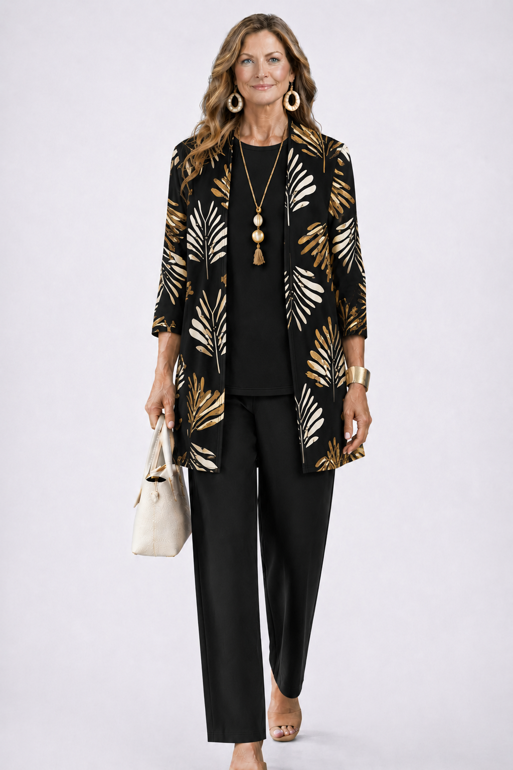 Floral three-piece set