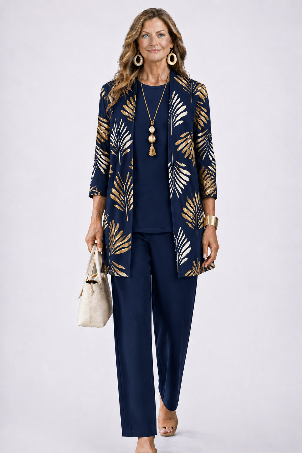 Floral three-piece set