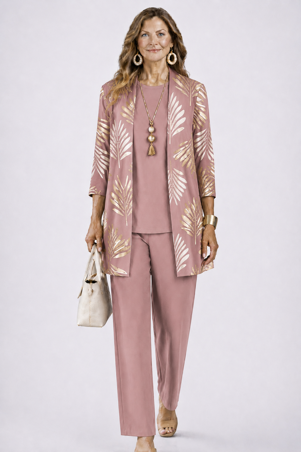 Floral three-piece set