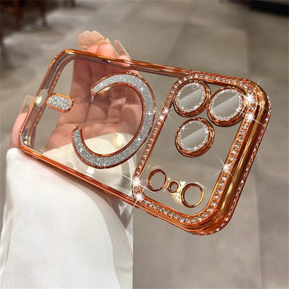 New Sparkly Rhinestones MagSafe iPhone Case