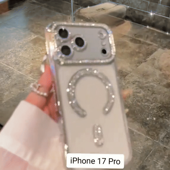 New Sparkly Rhinestones MagSafe iPhone Case