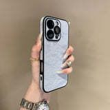 Silk Pattern iPhone Case With Camera Protector