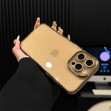 Starry Crystal Clear iPhone Case With Camera Protector