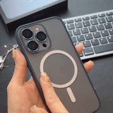 Metal Lens Matte Magsafing iPhone Case