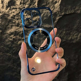 Ultra Thin Magsafing Clear Borderless iPhone case