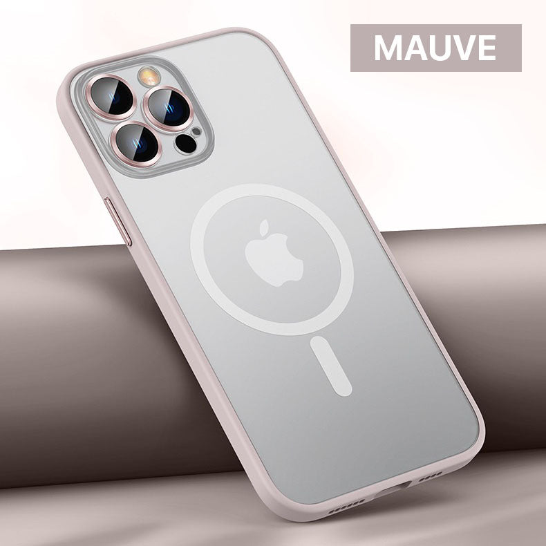 Metal Lens Matte Magsafing iPhone Case