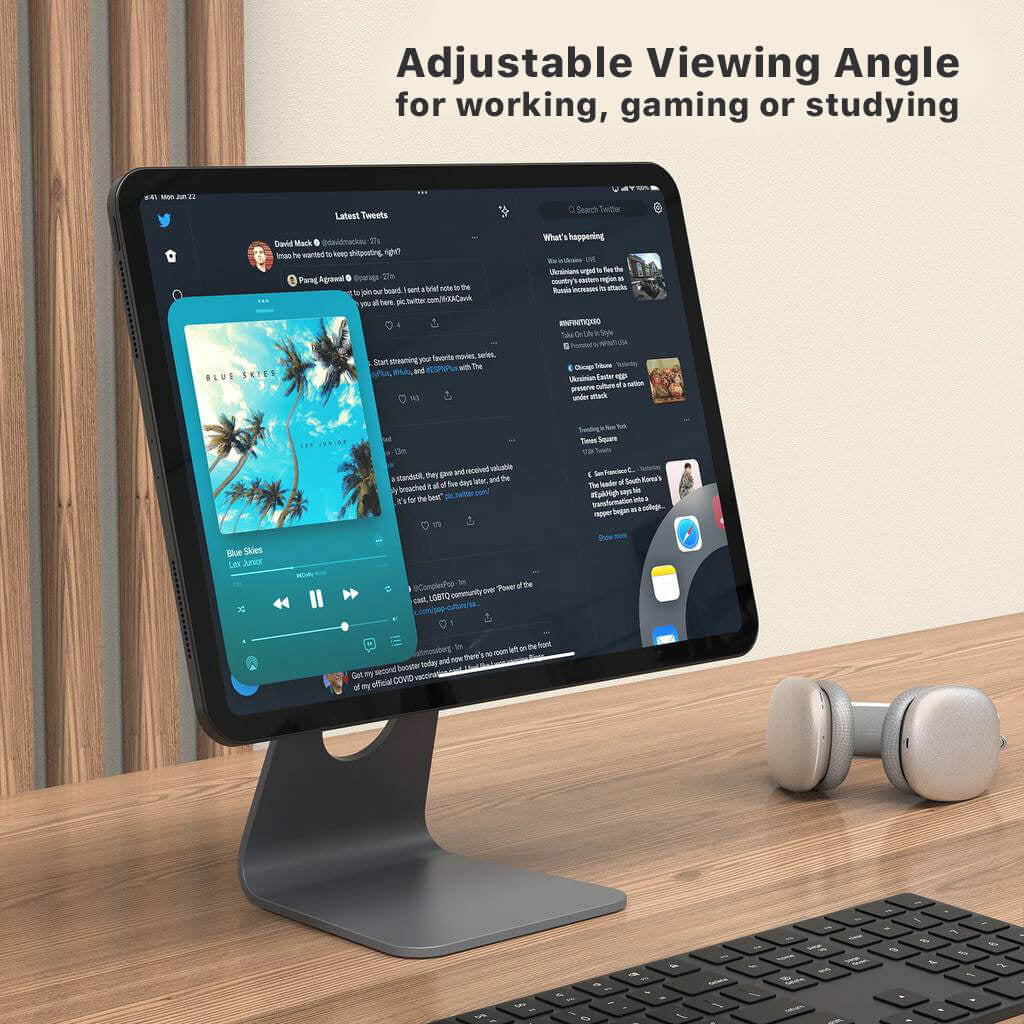 Magnetic iPad Stand