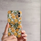 Retro Daisy Floral iPhone Case