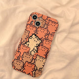 Cute Tiger Cartoon iPhone Case