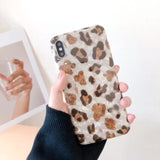 Leopard Print Shell iPhone Case