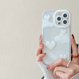 Love White Cloud iPhone Case