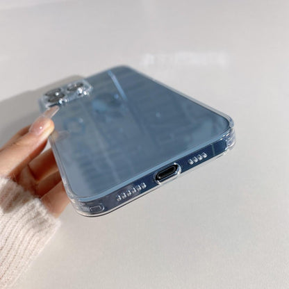 Clear And Matte Glass iPhone Case With Camera Protector