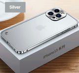 Upgraded Aluminum Frame Magsafing Matte iPhone Case