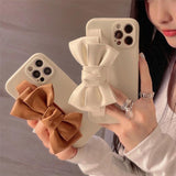 Bow Wristband Silicone iPhone Case