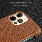 Genuine Leather iPhone Case