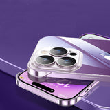 Ultra-Thin Clear Borderless Gradient iPhone Case